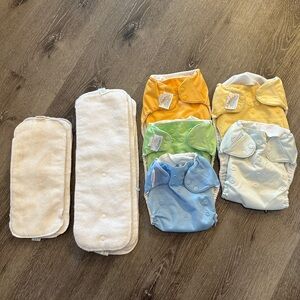 Bumgenius pocket cloth diaper and liners